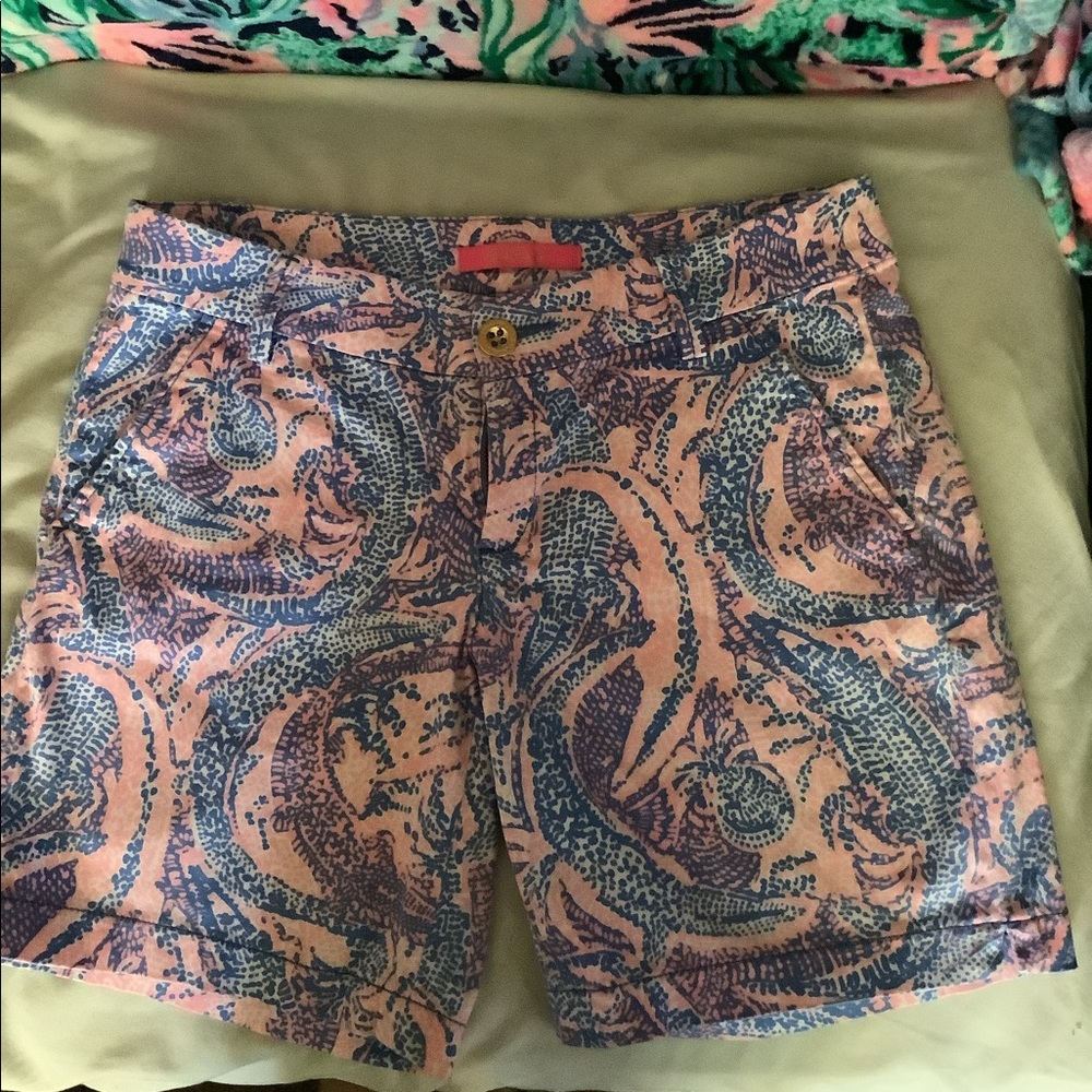 Lilly Pulitzer Maybe Gator Shorts 4